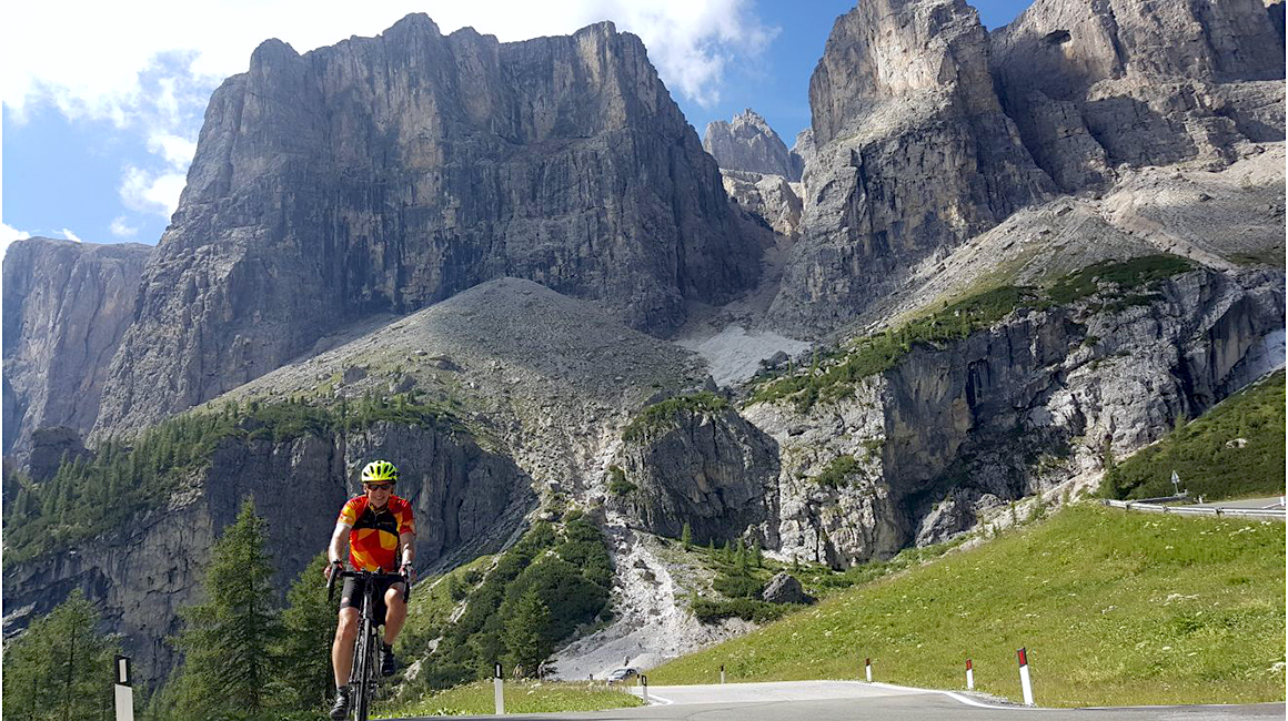 Bicycling the Dolomites in Italy