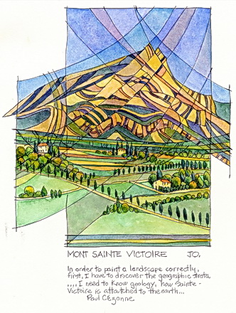 Mont Sainte Victoire by John Owen