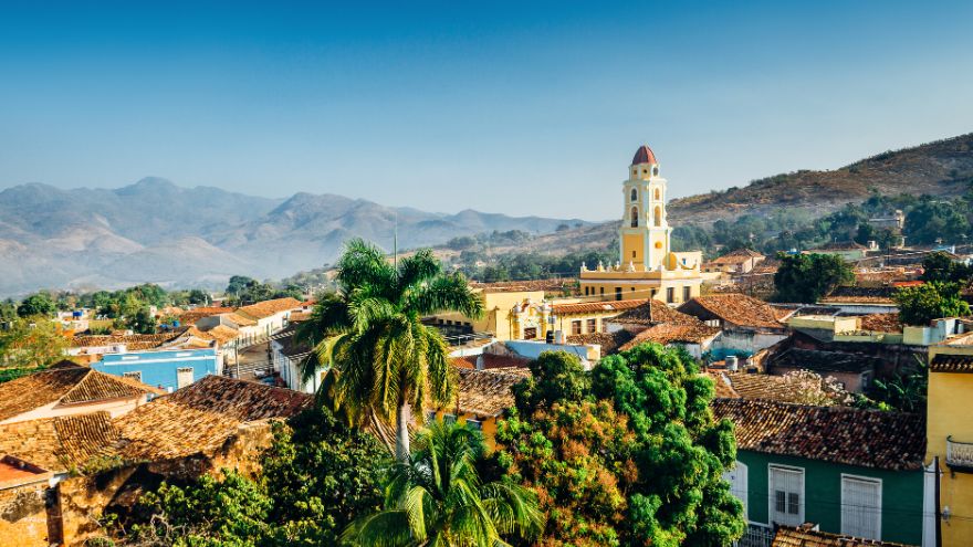 vista overlooking Trinidad, Cuba