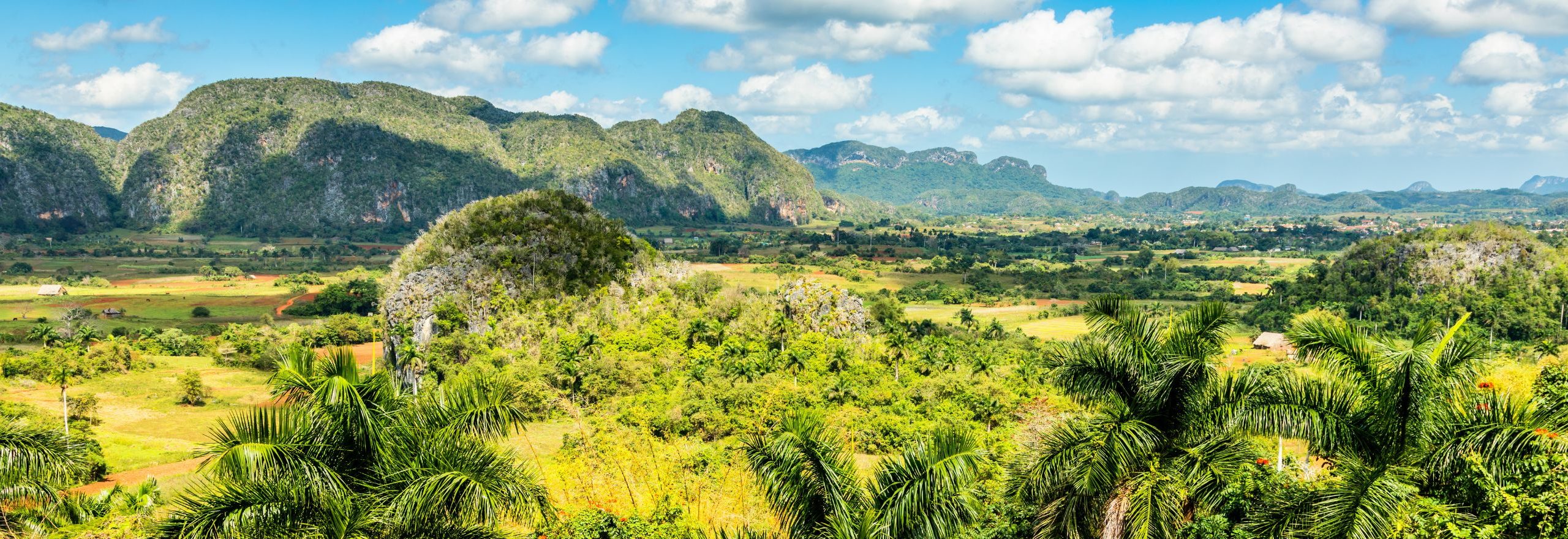 view over Viñales, Cuba