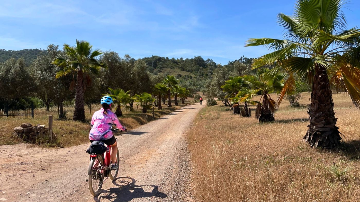 Biking unpaved roads in Portugal's Algarve region
