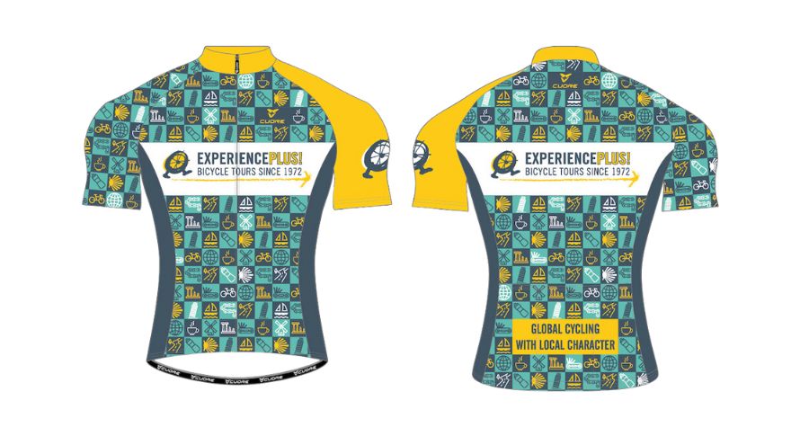 illustration of 2024 cycling jersey design